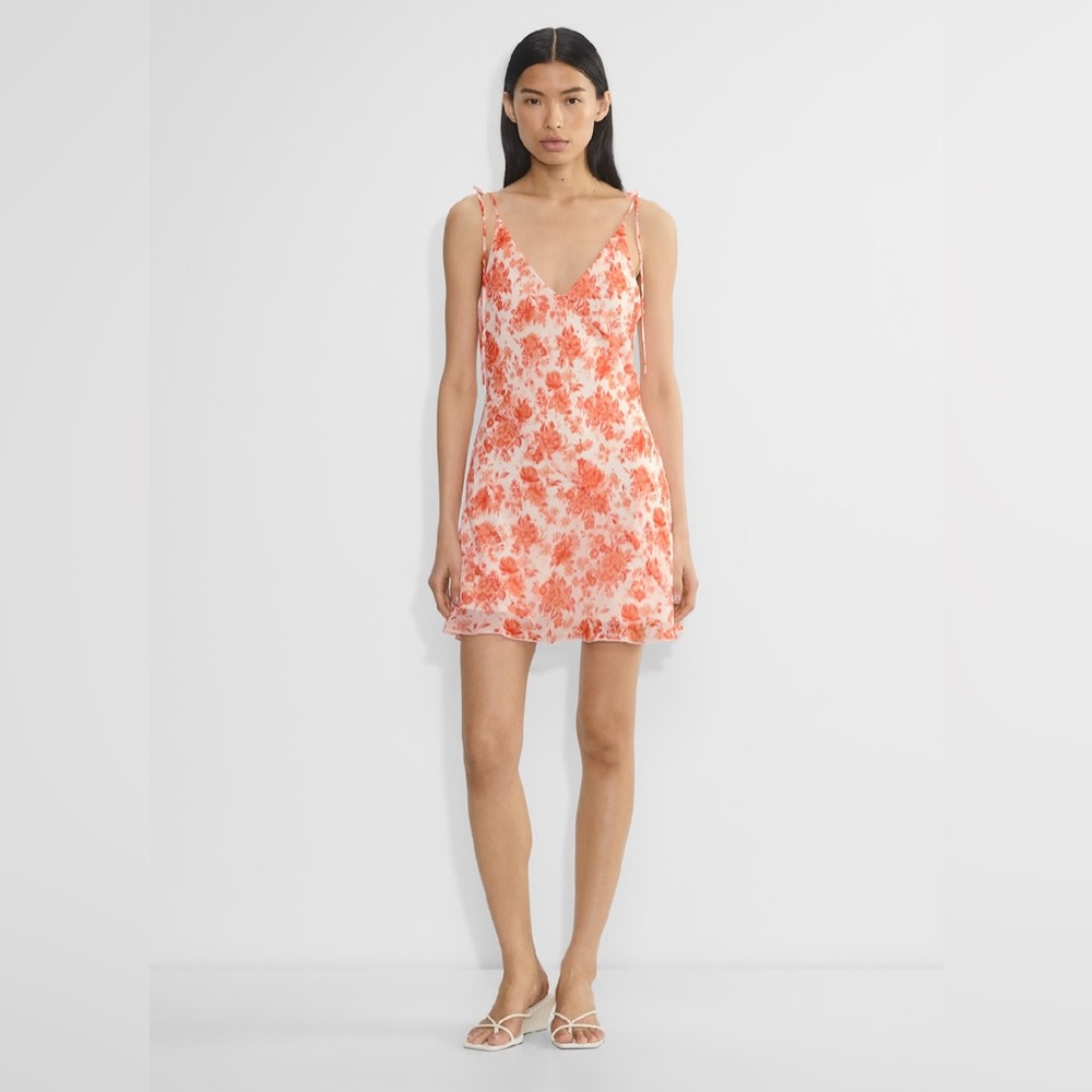 NWT Aritzia Wilfred Pricilla Floral Mini Dress XS